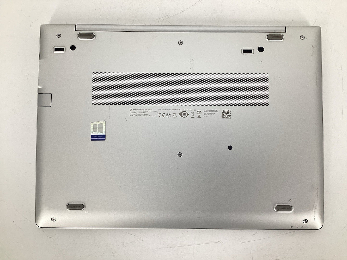 LOT OF 5 HP EliteBook 840 G5 14” (i7-8650U @1.9GHz, 8GB RAM No SSD, No OS) No AC