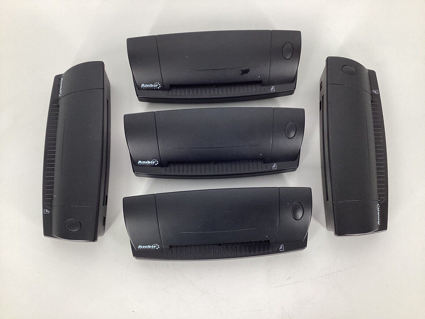 LOT OF 5 Ambir Technology ImageScan Pass-Through Scanner DS687 *read