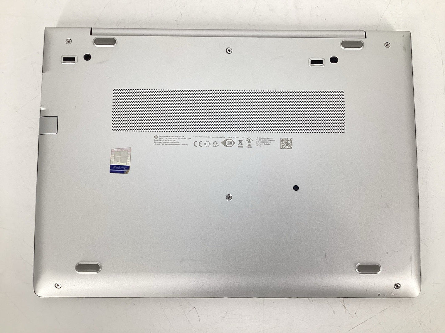 HP EliteBook 840 G6 14'' (i7-8665U @1.6GHz, 16GB RAM, 256GB SSD) Win11Pro No AC