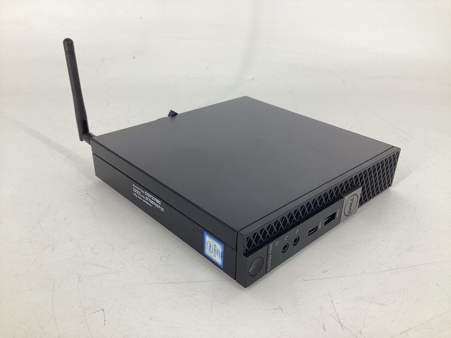4 LOT Dell OptiPlex 7050 MFF (i5-6500T @2.5GHz, 8GB, 256GB SSD) Win10Pro No AC