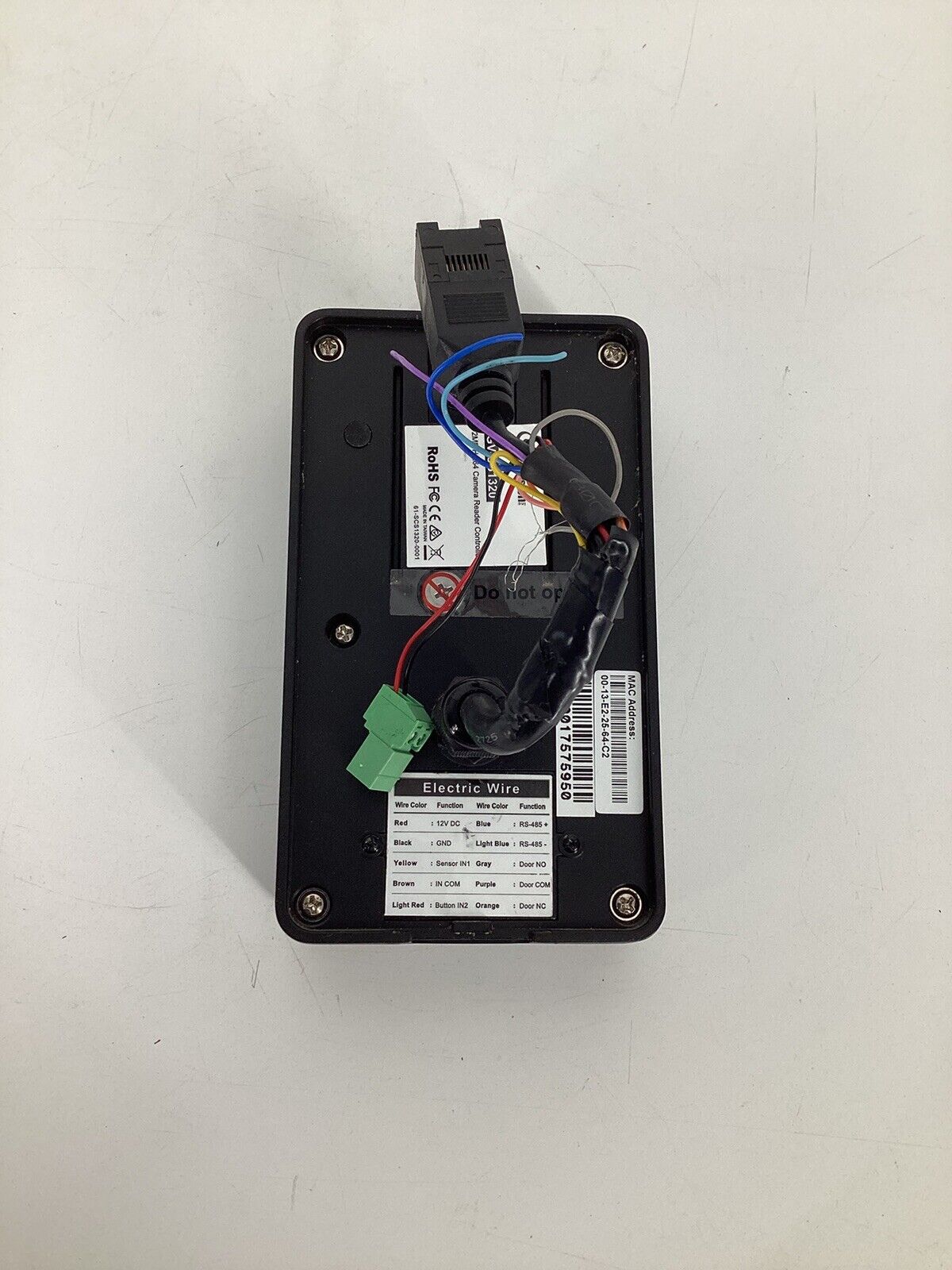 GEOVISION GV-CS1320 2MP H.264 CAMERA READER CONTROLLER *Untested