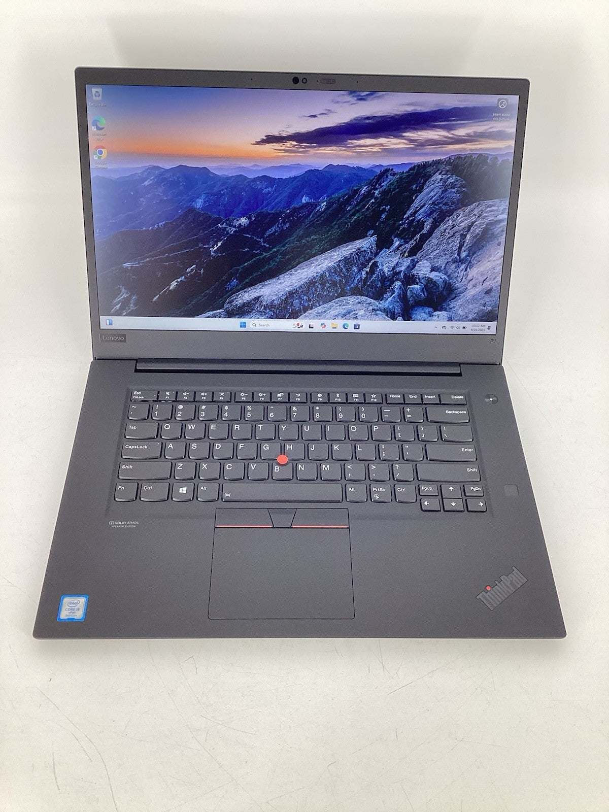 Lenovo ThinkPad P1 Gen 2 15.6" (i9-9880H @2.3GHz 16GB 512GB SSD) Quadro T2000