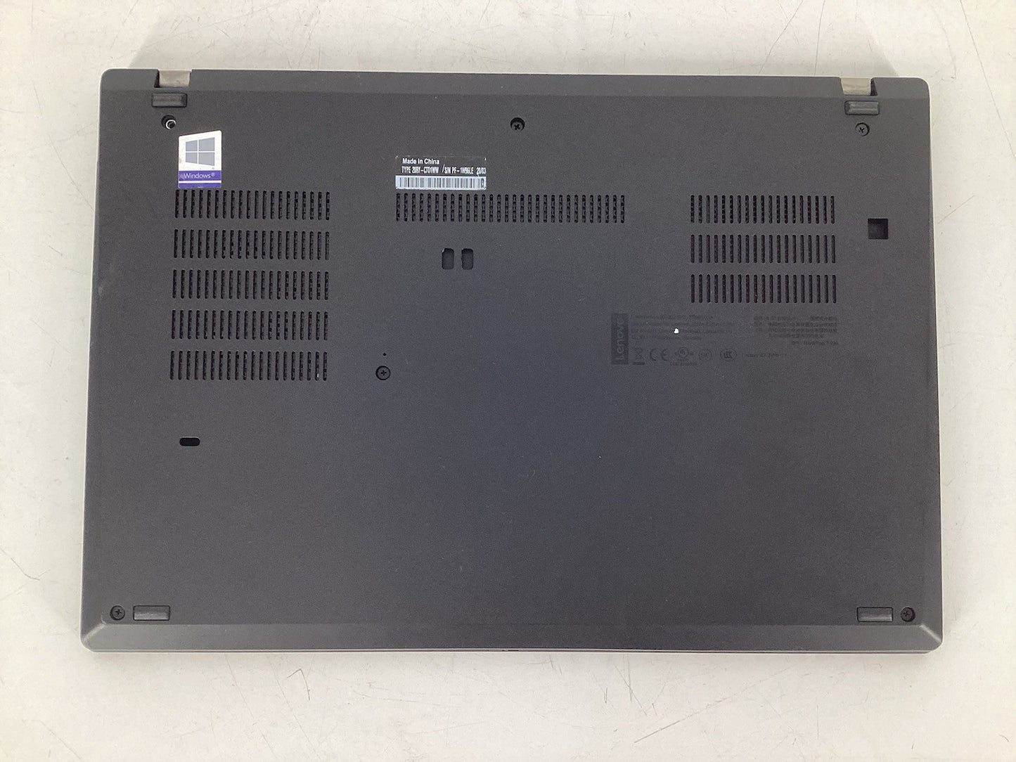 Lenovo ThinkPad T490 14" (Core i7-10510U 1.8GHz, 24GB 256GB SSD) Win11Pro No AC
