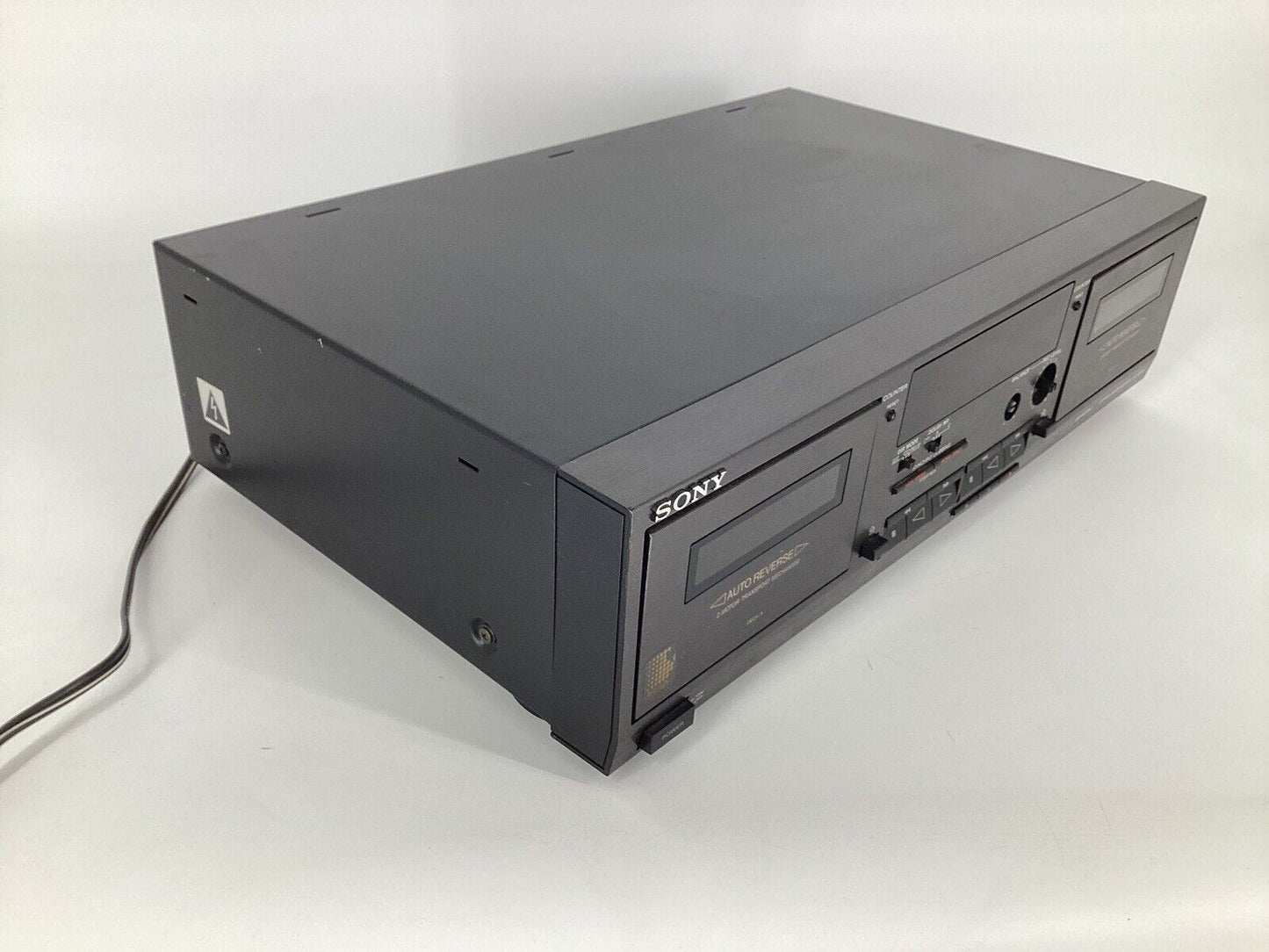 Sony TC-WR521 Dual Deck Stereo Cassette Deck Dolby B,C Cleaned Tested
