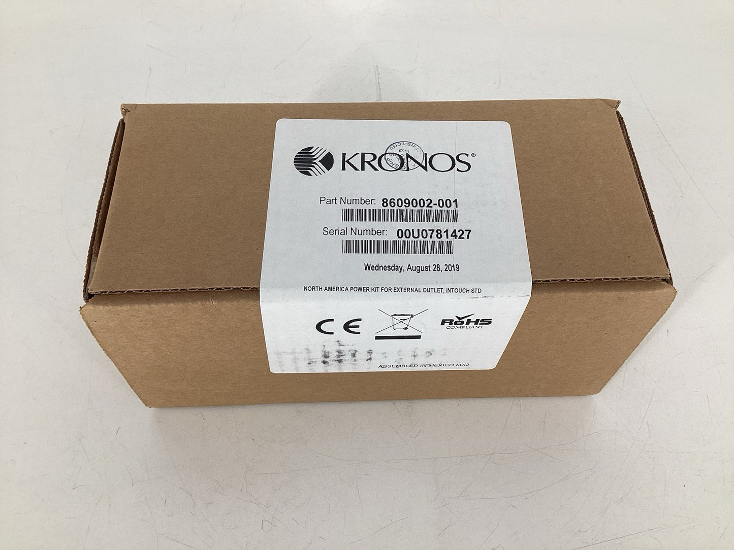 LOT OF 25 KRONOS 8609002-001 In Touch Time Clock Switching Power Supply Adapter