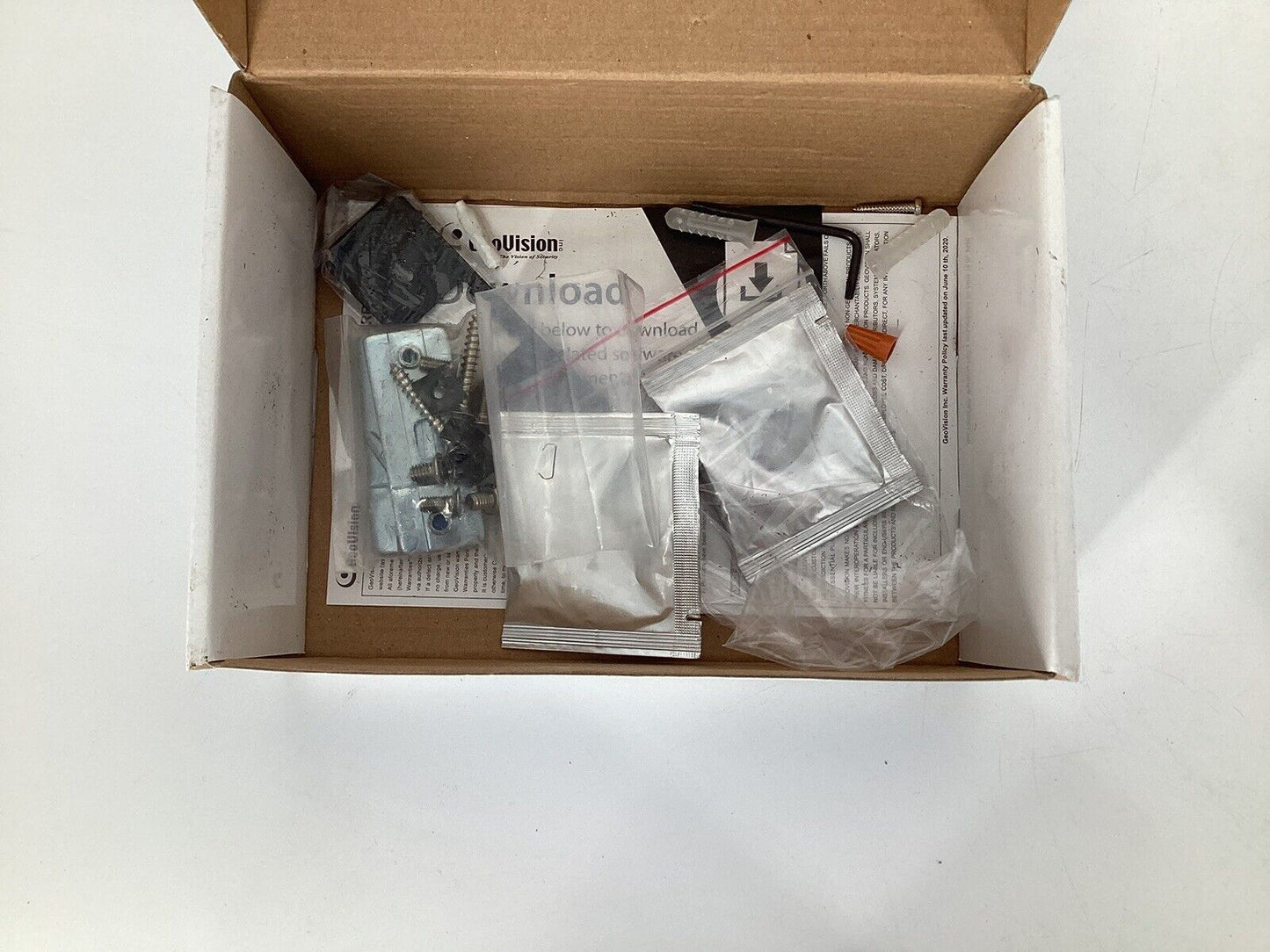 GEOVISION GV-CS1320 2MP H.264 CAMERA READER CONTROLLER *Untested