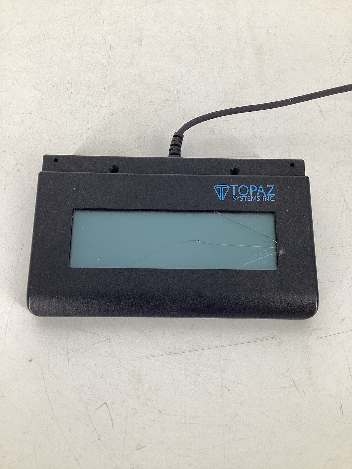 LOT OF 5 Topaz T-LBK462-HSB-R SignatureGem 1x5 LCD Backlit Signature Pad *Read
