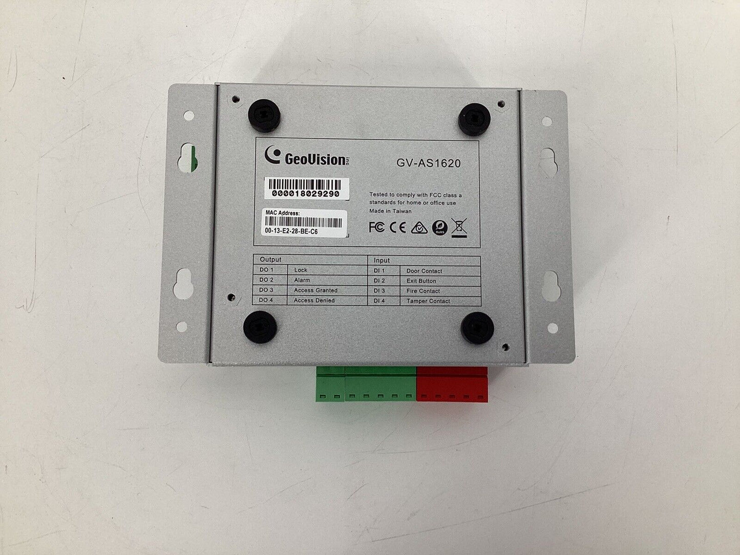 Geovision GV-AS1620 Single Door IP Controller