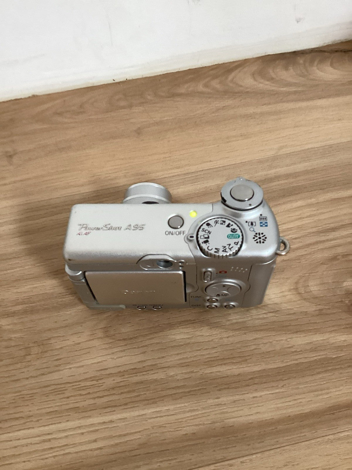 Canon PowerShot A95 5.0MP Digital Compact Camera Silver Tested Works