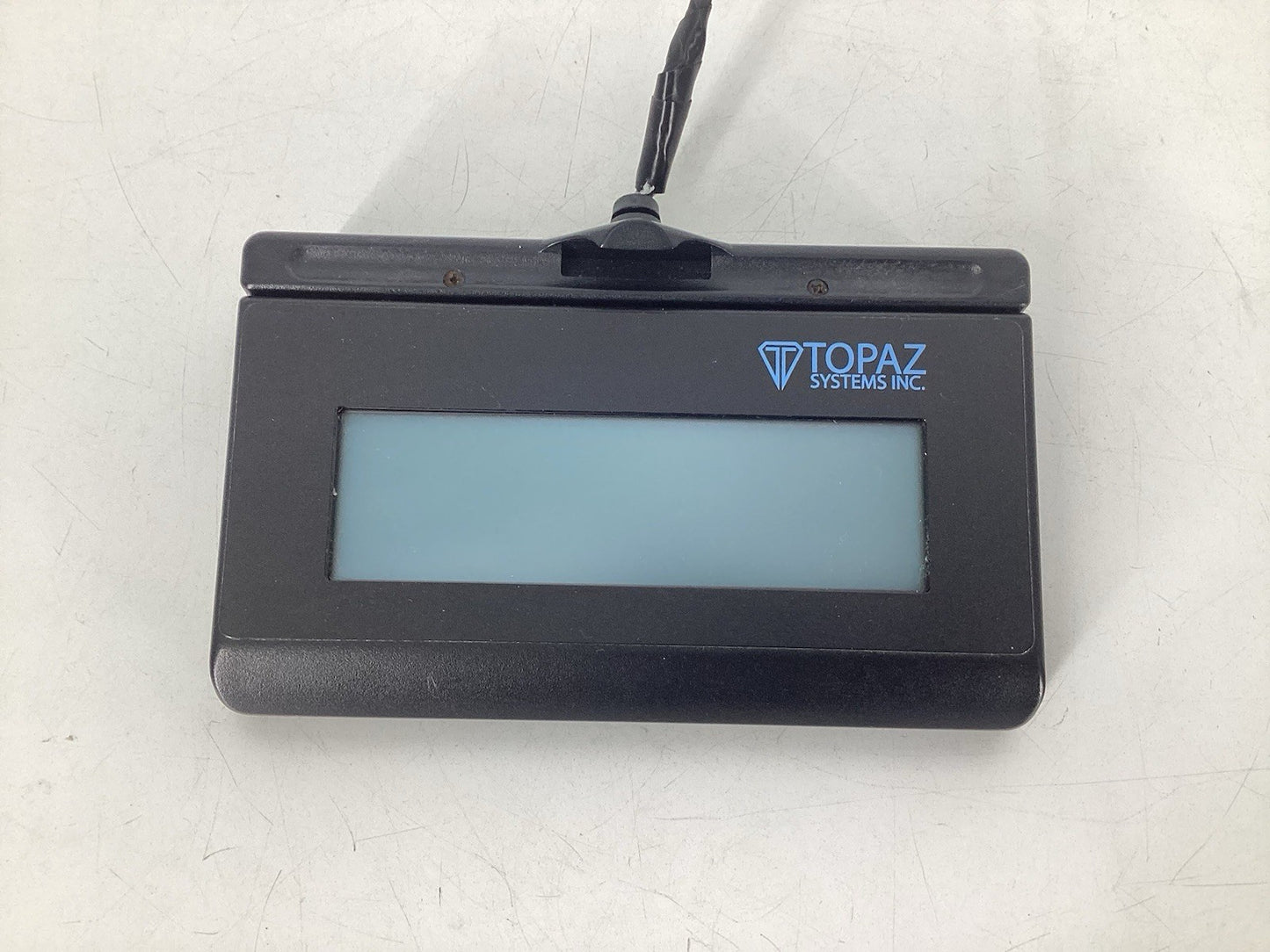 Topaz T-LBK462-HSB-R SignatureGem 1x5 LCD Backlit Electronic Signature Pad *Read