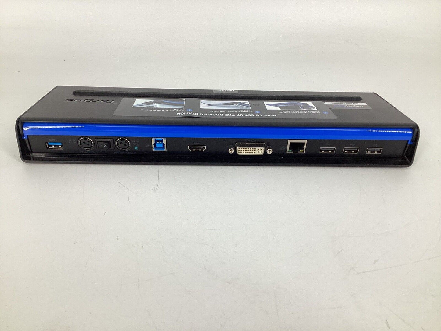Targus USB 3.0 SuperSpeed Dual Video Docking Station W/Power - ACP71USZ
