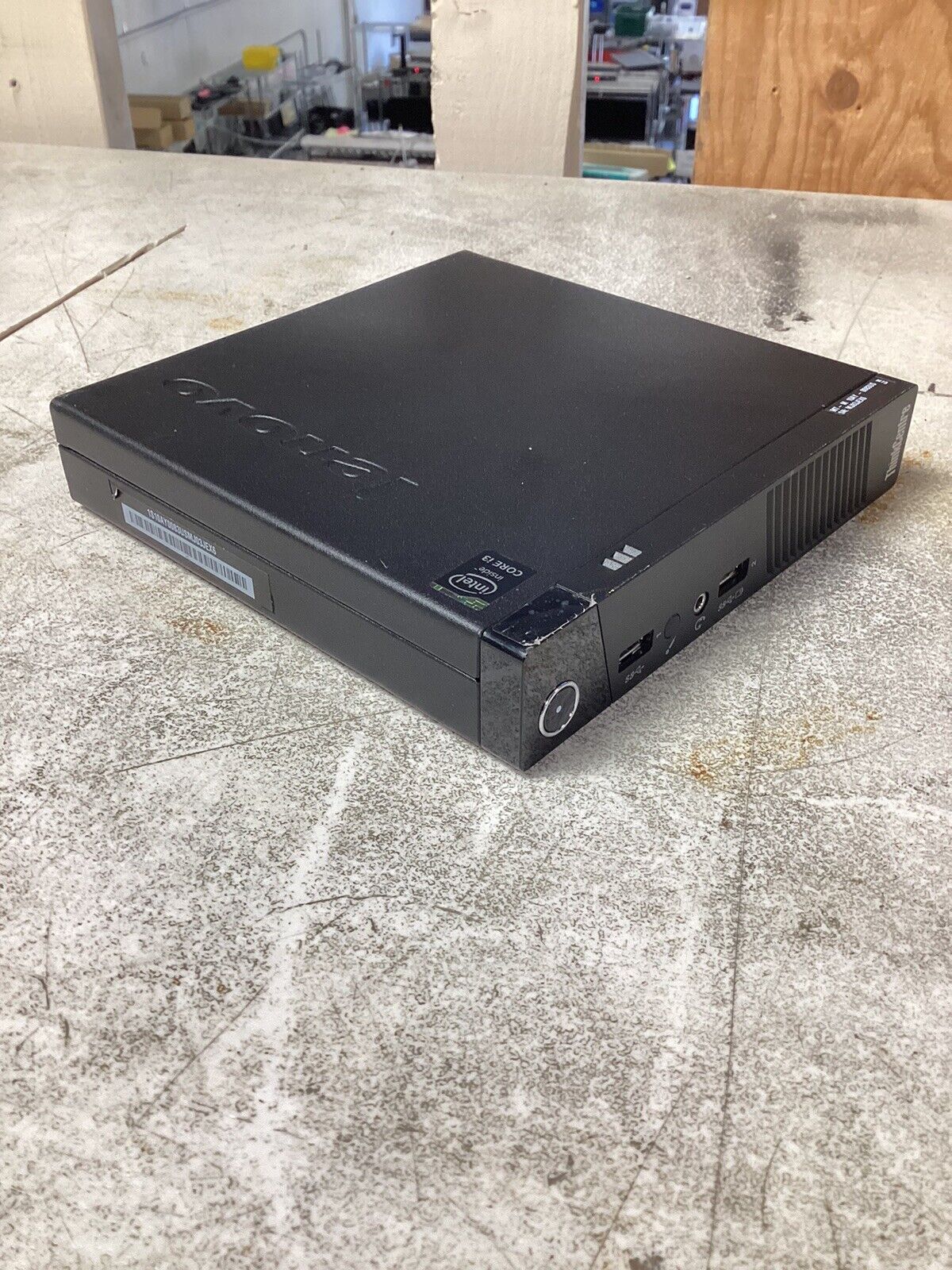 Lenovo M73 Tiny (Core i3-4150T, 4GB 500GB HDD) Win11Pro PC No AC *Not Activated!