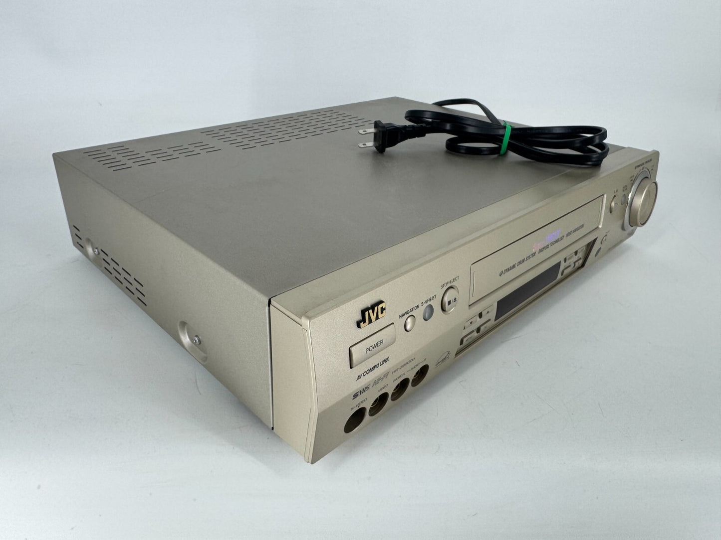 JVC HR-S9800U Super S-VHS SVHS Super VHS TBC VCR Hi-Fi Dynamic Drum System WORKS