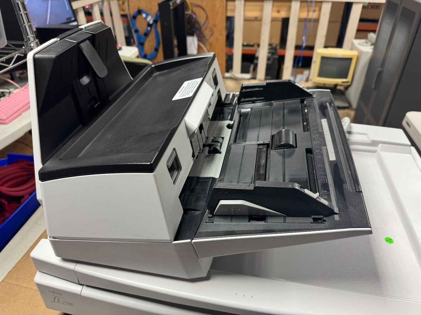 ✅TESTED FULL ACCESSORY Fujitsu fi-7700 (PA03740-B005) Duplex Production scanner