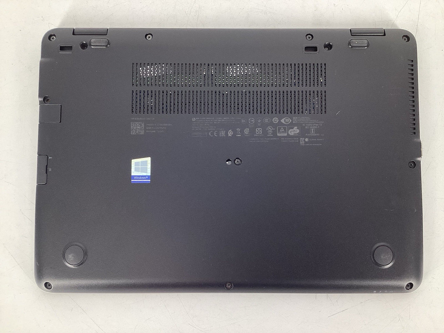 LOT OF 4 HP EliteBook 840 G4 14” (i7-7600U @2.8GHz, 8GB No SSD, No OS) No AC