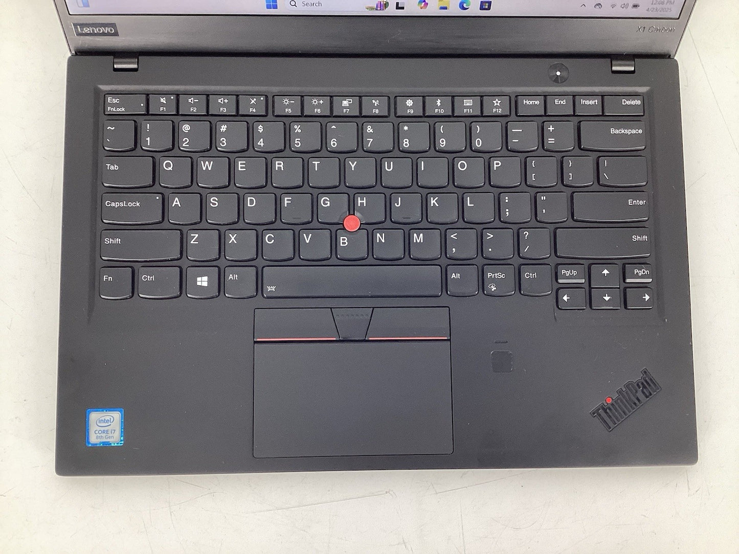 Lenovo ThinkPad X1 Carbon 6th Gen (i7-8550U 8GB 256GB SSD) Win11Pro B-Grade