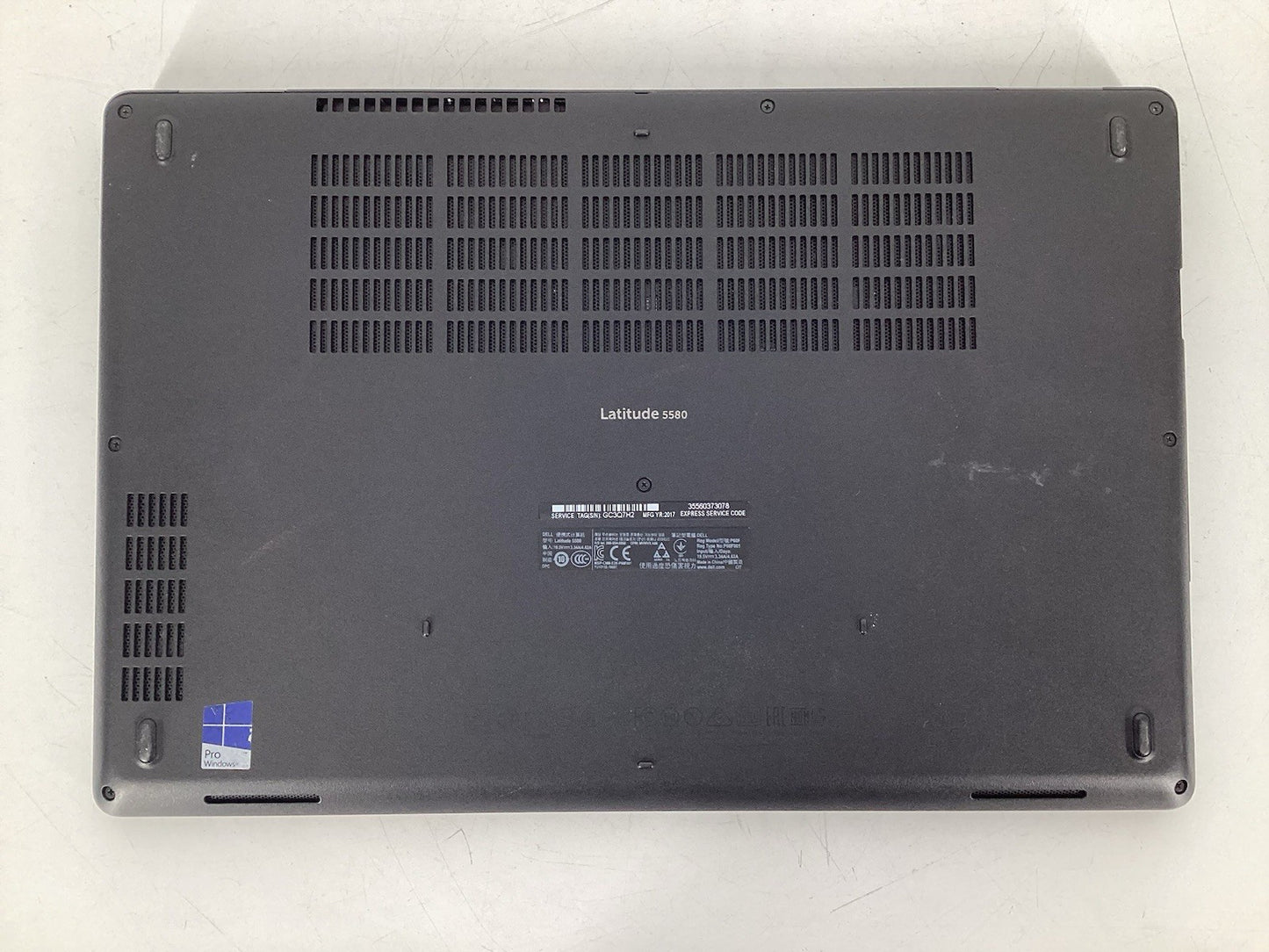 Dell Latitude 5580 15.6" (i7-7820HQ @2.9GHz 16GB No SSD, No OS) w/ AC *Read