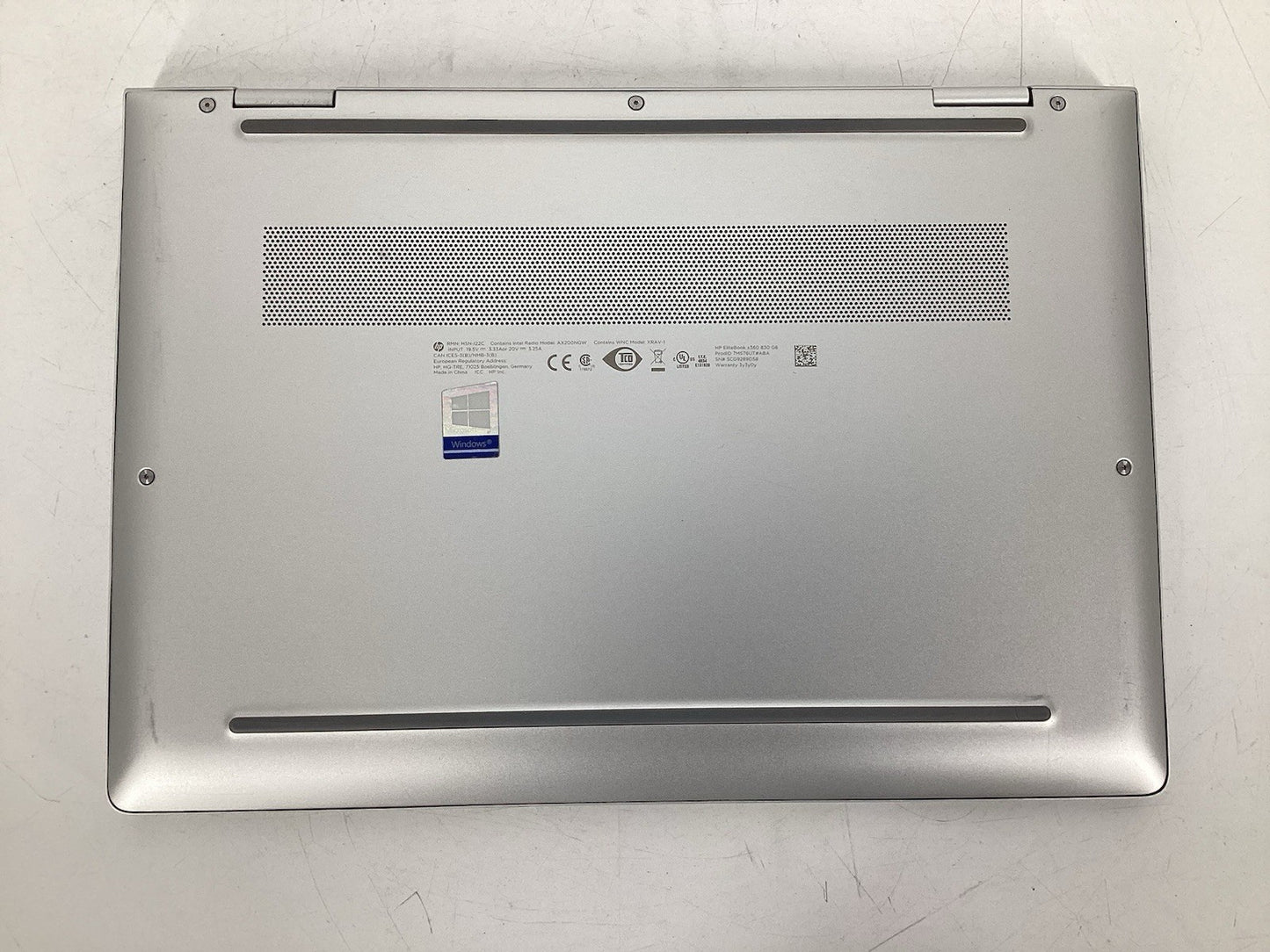 HP Elitebook X360 830 G6 13.3" (i5-8265U 1.60GHz, 32GB 256GB SSD) Win11Pro No AC