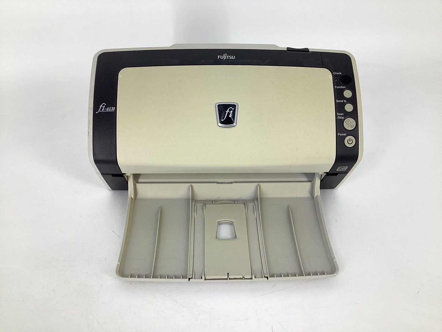 FUJITSU FI-6130 P/N Pa03540-B055 Document Scanner, No AC Adapter - Tested *Read