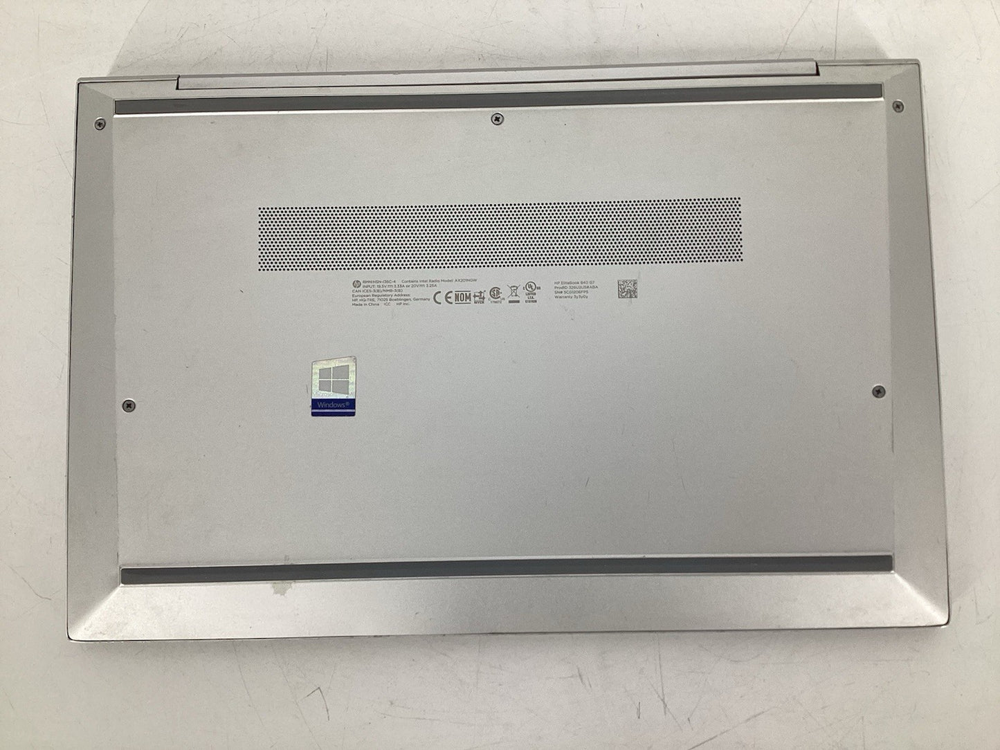 HP Elitebook 840 G7 14" (Core i7-10610U, 8GB 256GB SSD) Win11Pro No AC A-Grade
