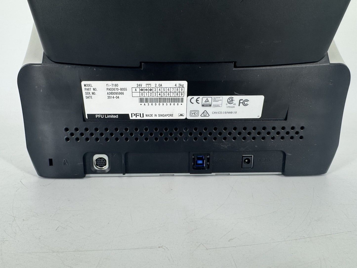 Pre Owned | Fujitsu fi-7160 Document Sheet-Fed Duplex Scanner - Great Condition