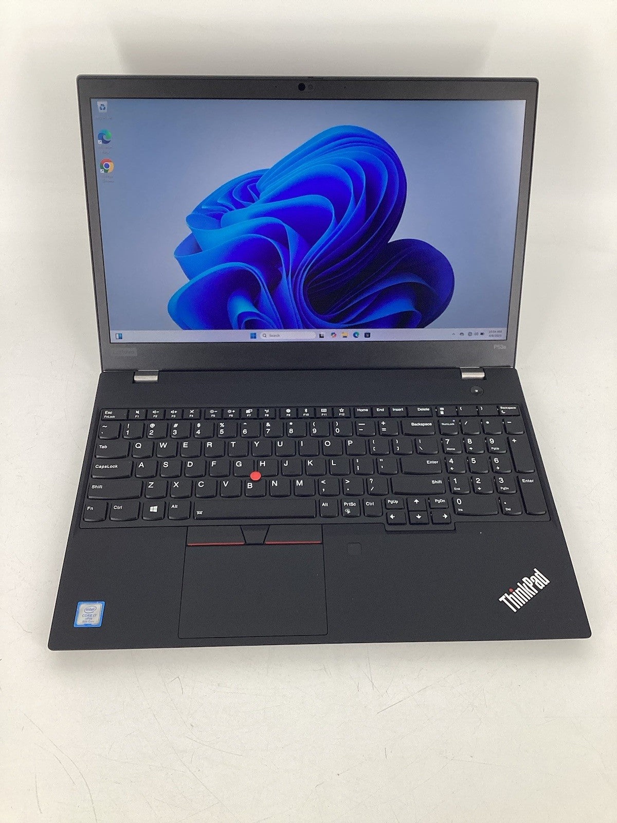 Lenovo ThinkPad P53S 15" (i7-8665U @1.9GHz 16GB RAM 512GB SSD) Win11Pro No AC