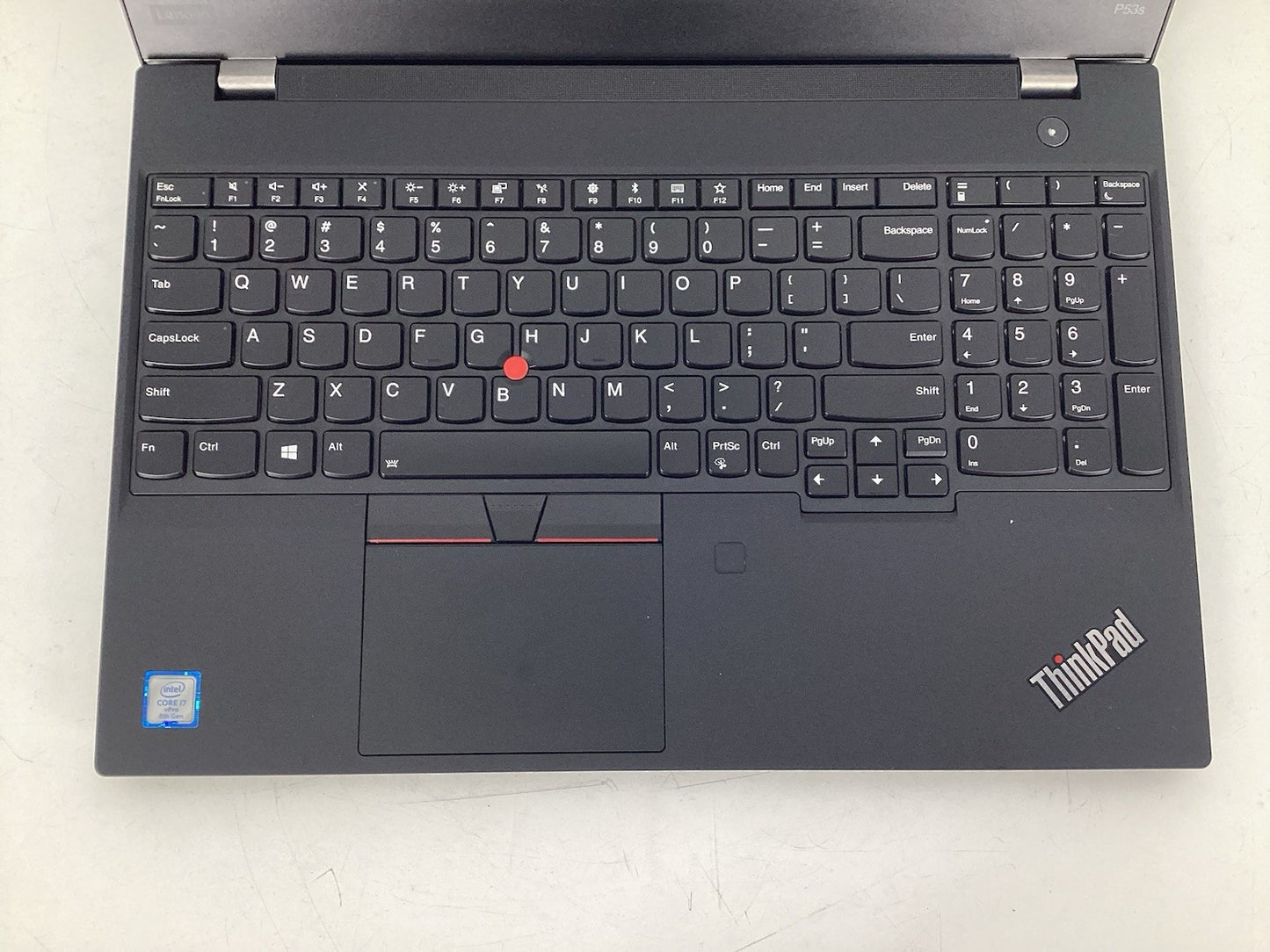 Lenovo ThinkPad P53S 15" (i7-8665U @1.9GHz 16GB RAM 512GB SSD) Win11Pro No AC