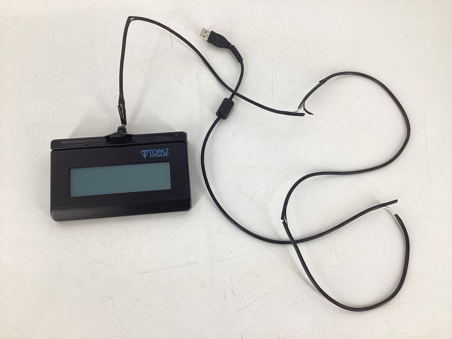 Topaz T-LBK462-HSB-R SignatureGem 1x5 LCD Backlit Electronic Signature Pad *Read