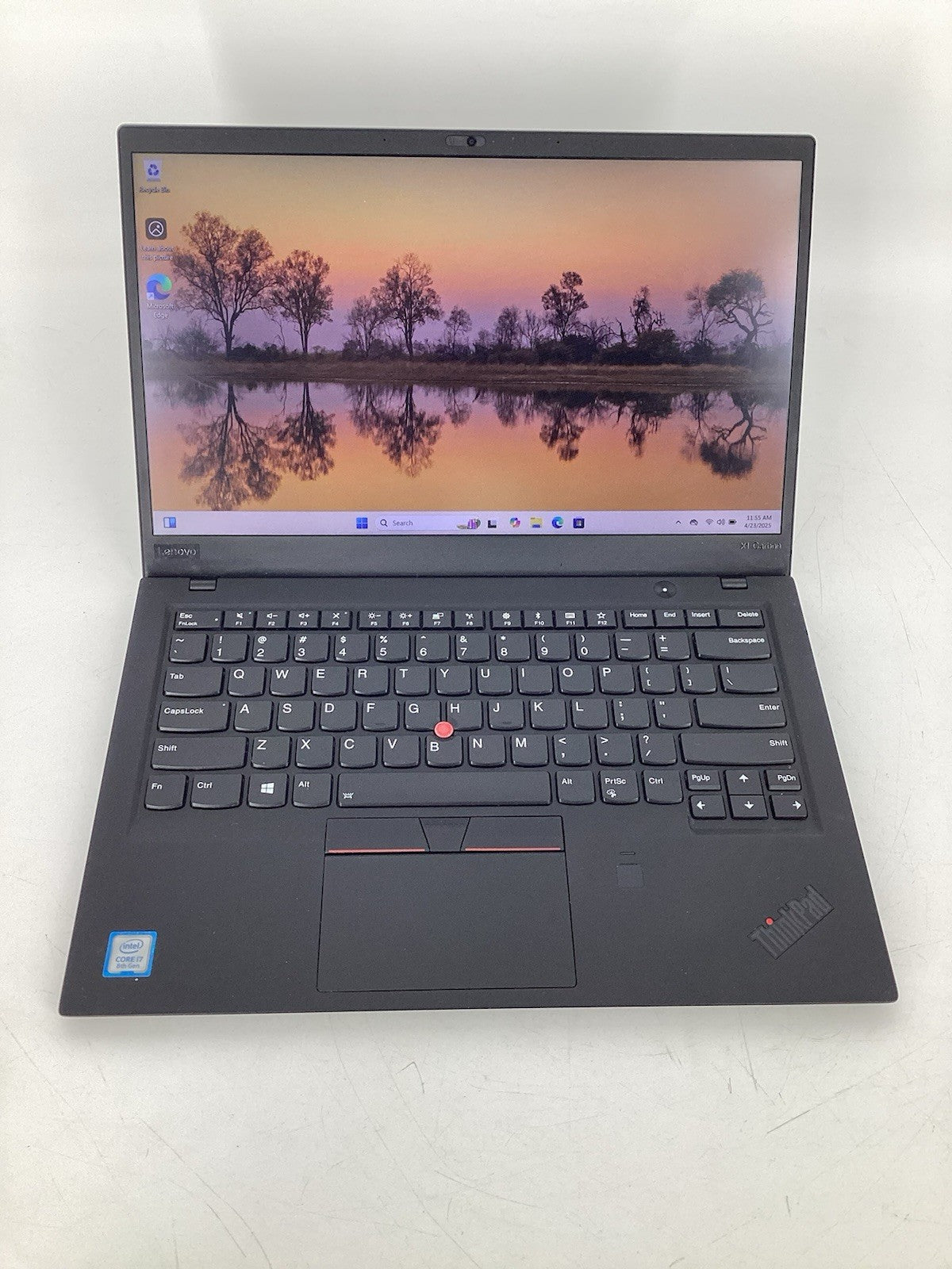 Lenovo ThinkPad X1 Carbon 6th Gen (i7-8550U @1.8GHz 8GB 256GB SSD) Win11Pro w/AC