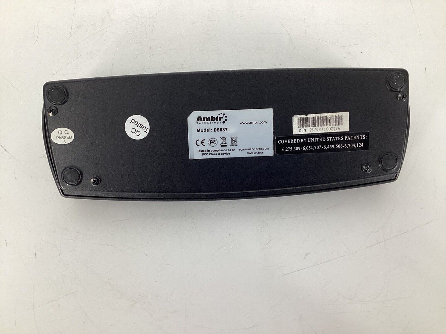 LOT OF 5 Ambir Technology ImageScan Pass-Through Scanner DS687 *read