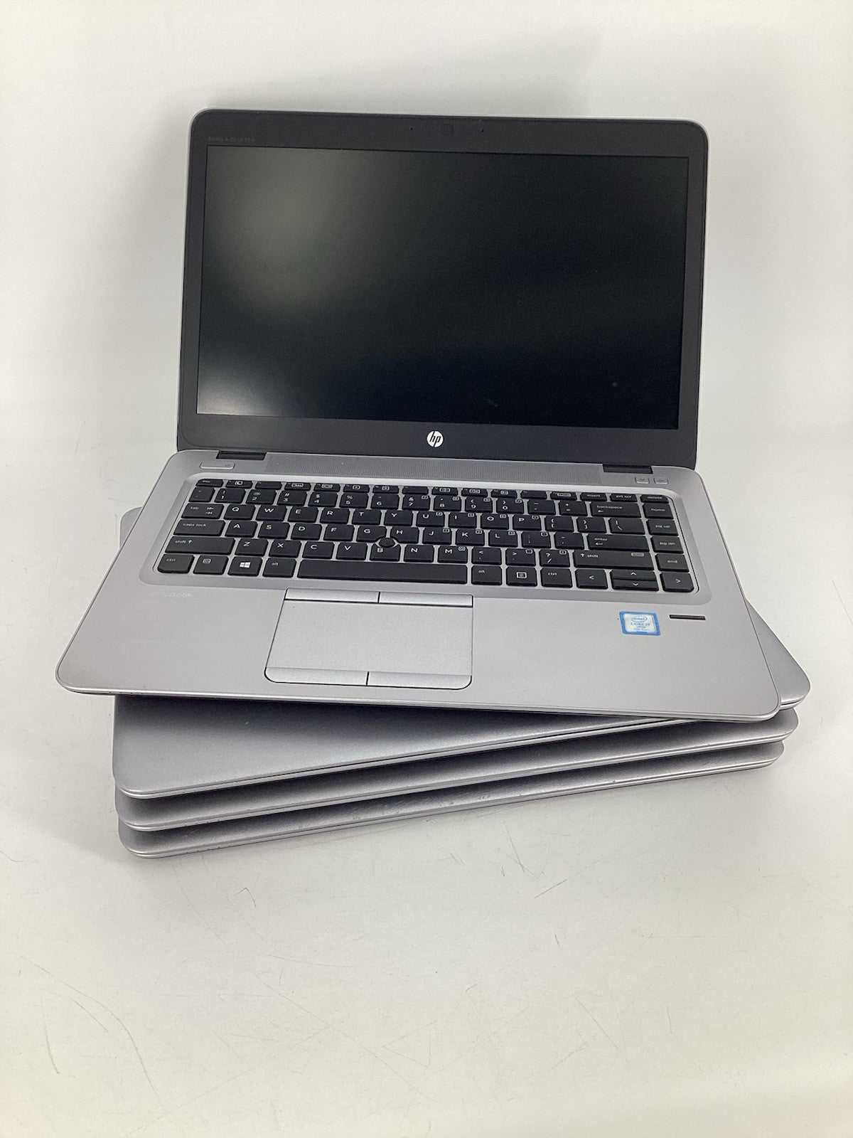 LOT OF 4 HP EliteBook 840 G4 14” (i7-7600U @2.8GHz, 8GB No SSD, No OS) No AC