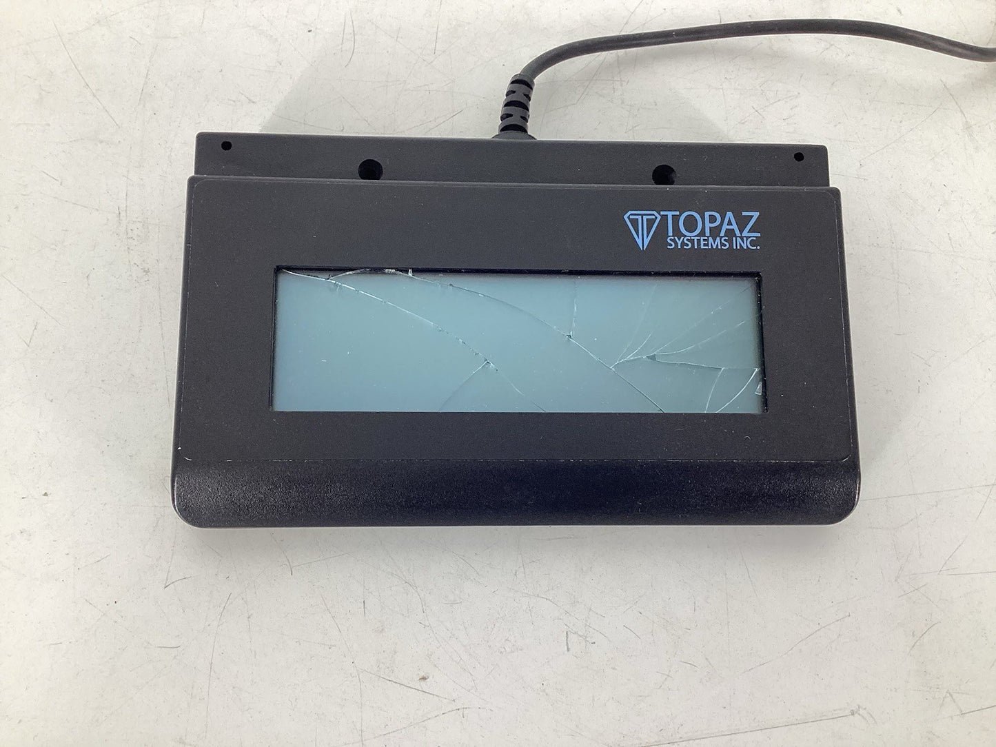 LOT OF 5 Topaz T-LBK462-HSB-R SignatureGem 1x5 LCD Backlit Signature Pad *Read