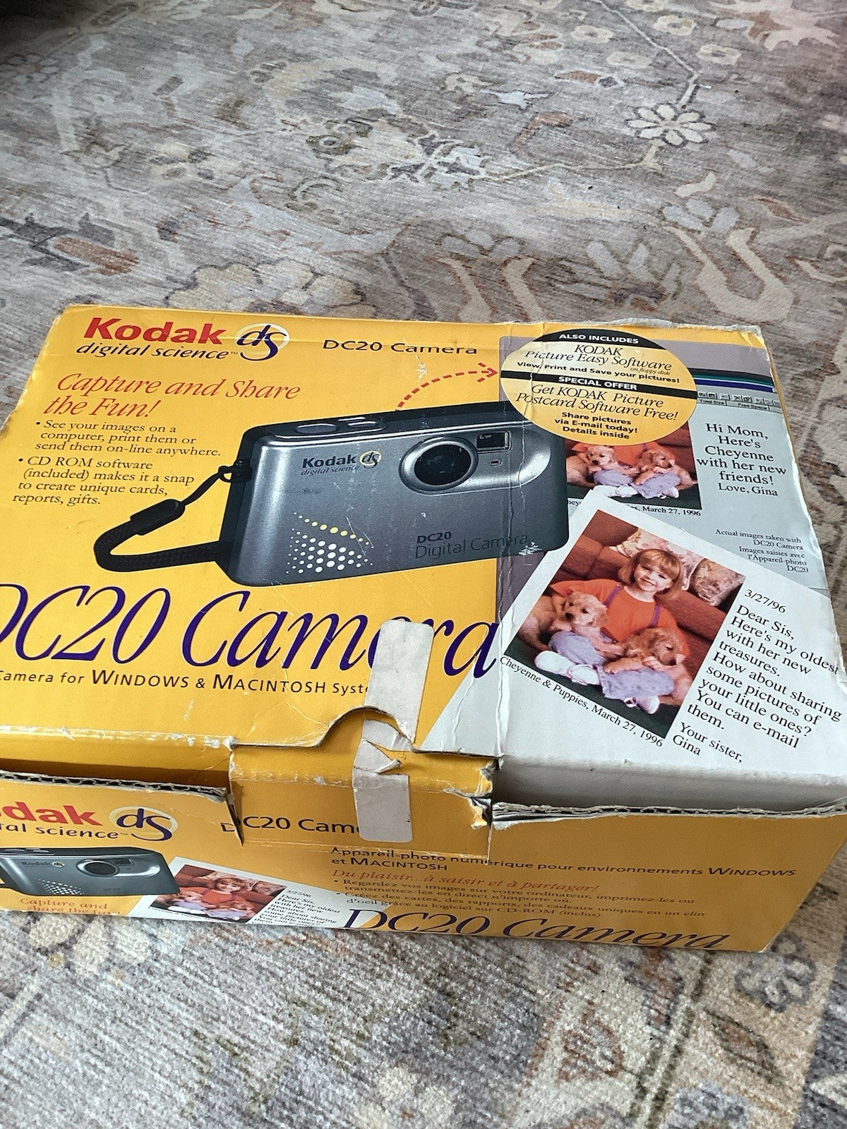 Kodak DC DC20 0.2 MP Digital Camera - Silver