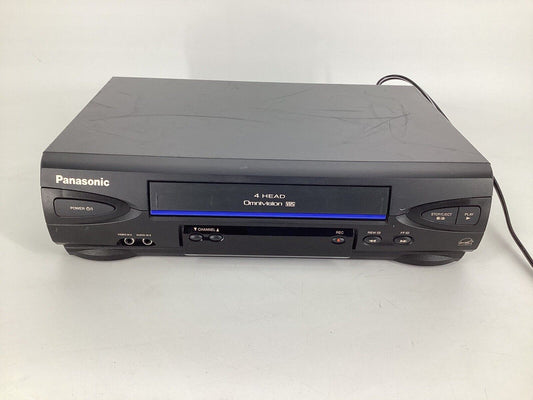 Vintage Panasonic Omnivision 4 Head PV-V4022 VHS VCR Player Recorder No Remote