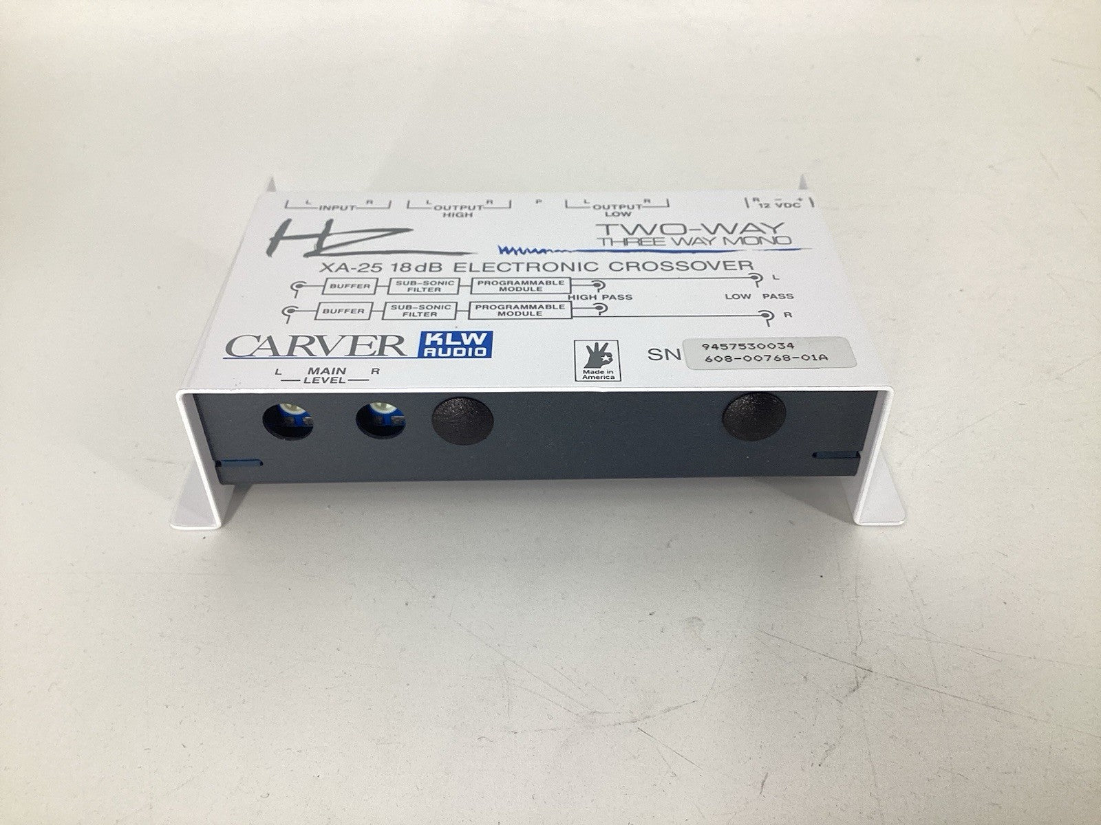 Brand New NOS Carver XA-25 Programmable Electronic Crossover 2-Way 3-Way Mono