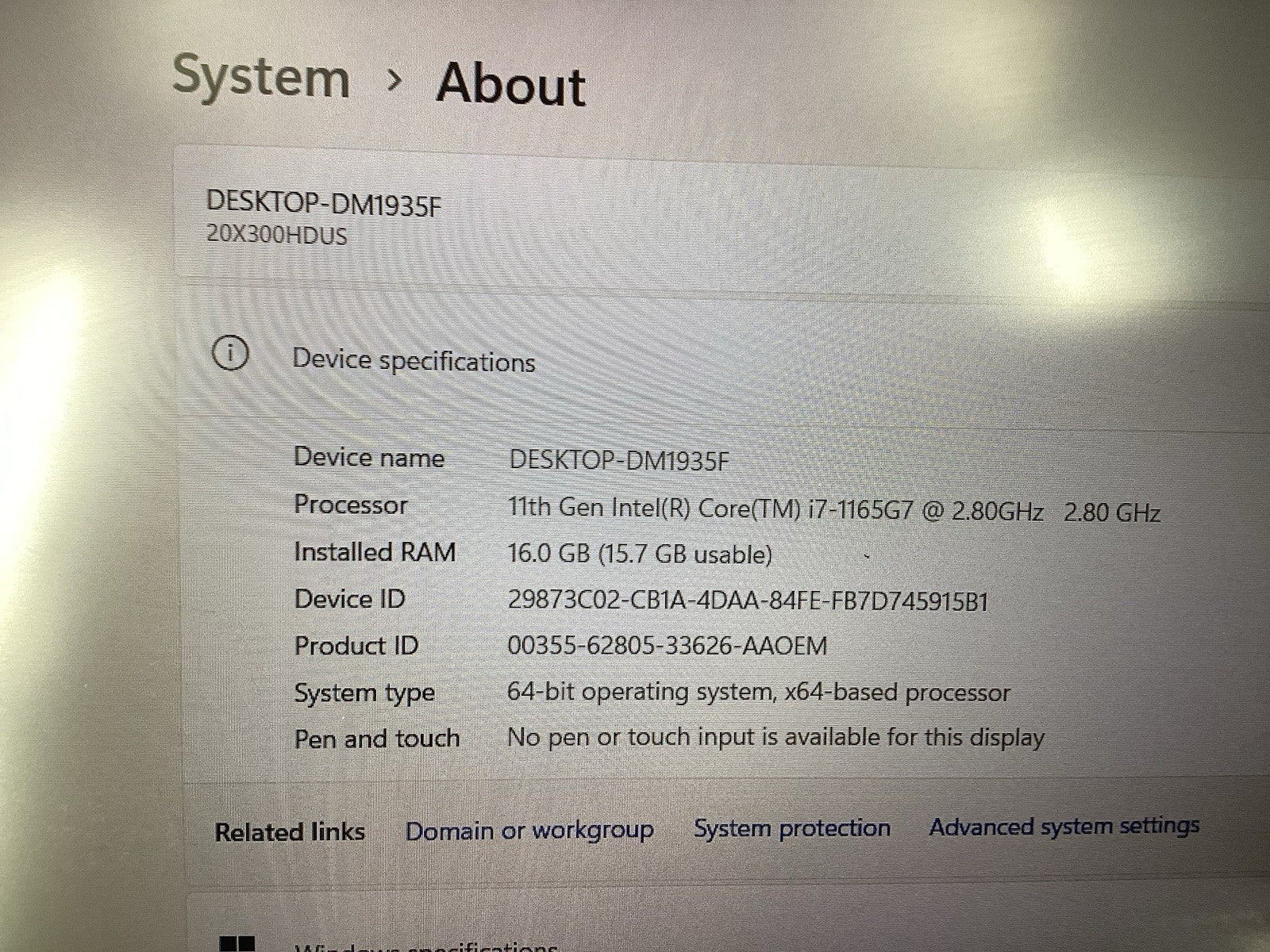Lenovo ThinkPad L15 Gen2 15.6" (i7-1165G7 2.8GHz 16GB RAM 512GB SSD) No AC Good!