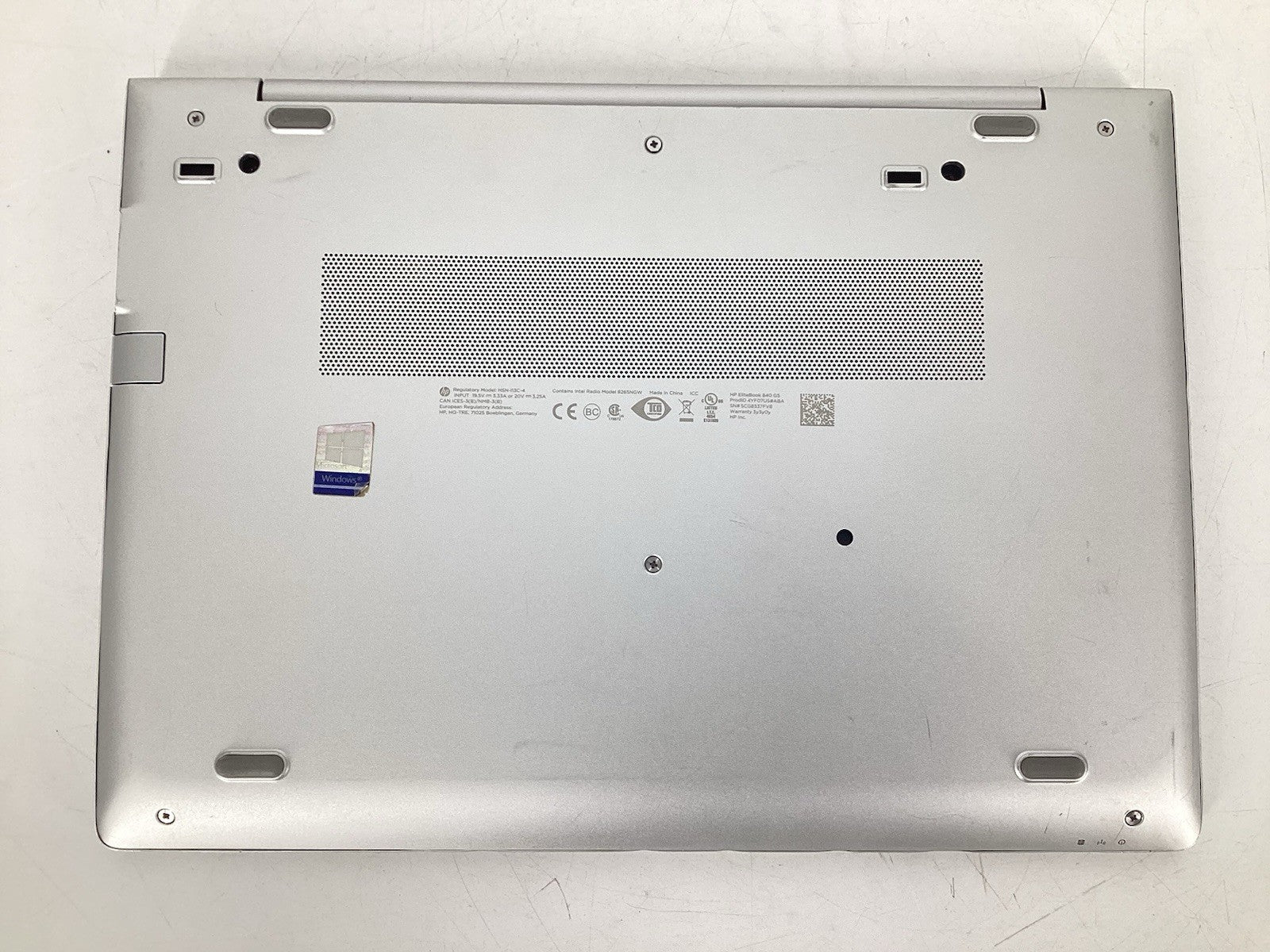 HP EliteBook 840 G6 14'' (i7-8665U @1.6GHz, 16GB RAM, 256GB SSD) Win11Pro No AC