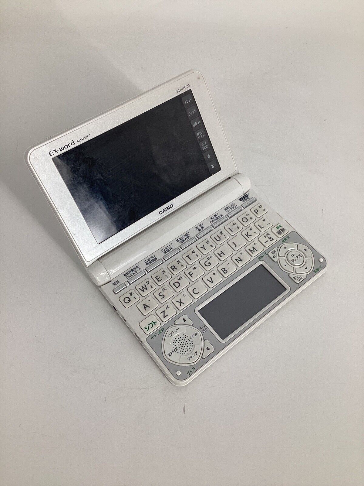Casio Electronic Dictionary Data Plus 7 XD-N4700 W English Content Rich Model
