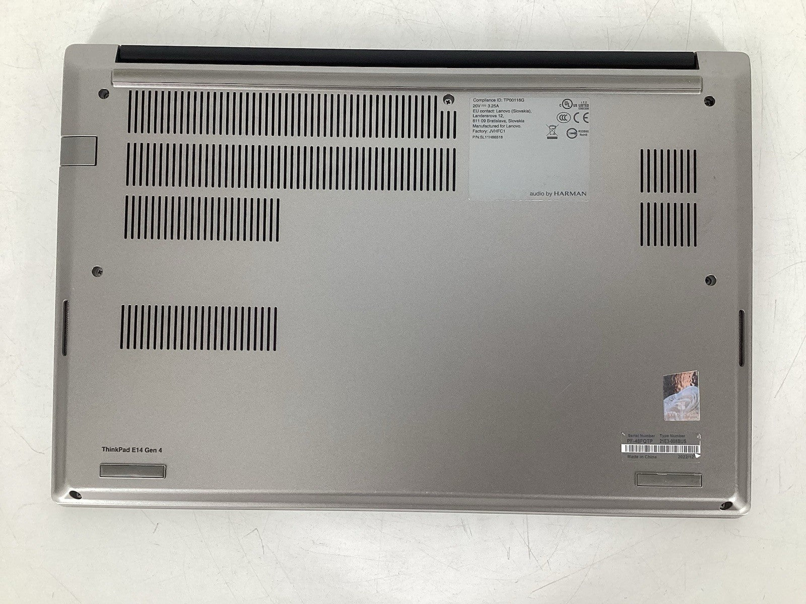 Lenovo ThinkPad E14 Gen 4 (i7-1255U @1.7GHz, 16GB RAM, 512GB SSD) Win11Pro *Read