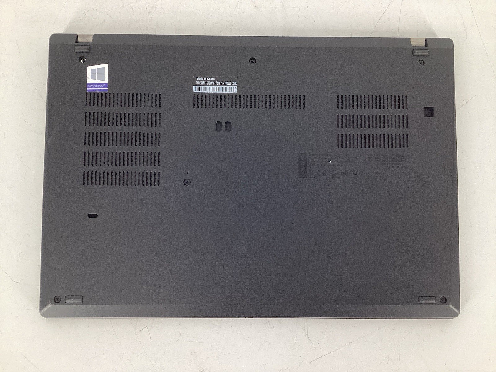 Lenovo ThinkPad T490 14" (Core i7-10510U 1.8GHz, 24GB 256GB SSD) Win11Pro No AC