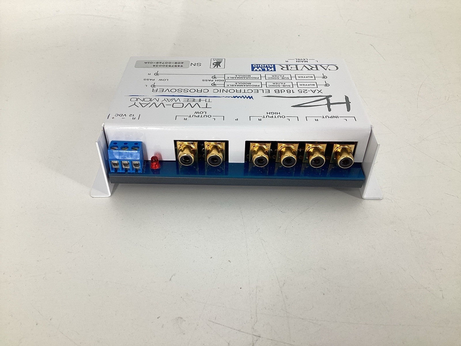 Brand New NOS Carver XA-25 Programmable Electronic Crossover 2-Way 3-Way Mono