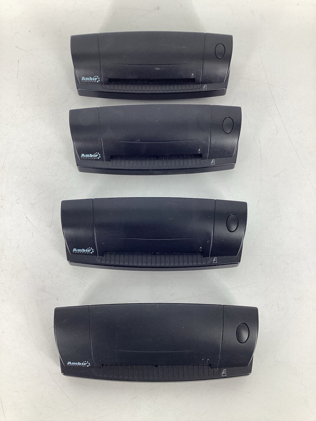 LOT OF 4 Ambir Technology ImageScan Pass-Through Scanner DS687  *read
