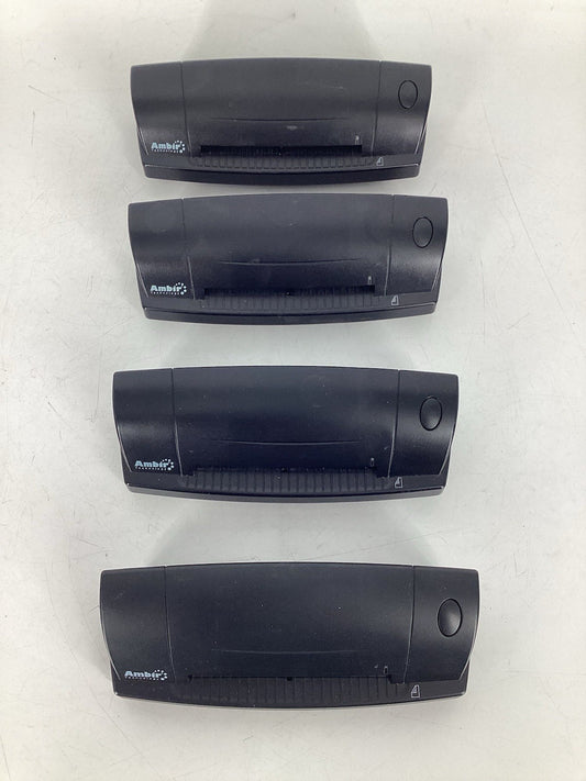 LOT OF 4 Ambir Technology ImageScan Pass-Through Scanner DS687  *read