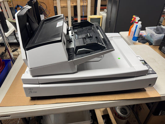 ✅TESTED FULL  ACCESSORY Fujitsu fi-7700 (PA03740-B005) Duplex Production scanner