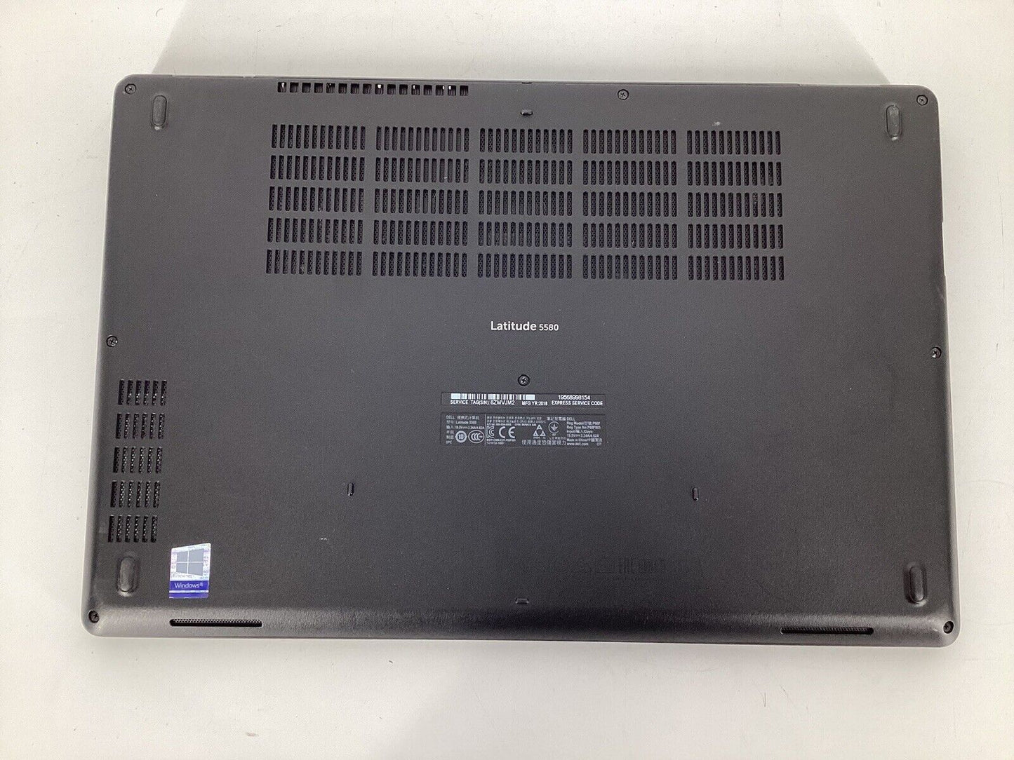 Dell Latitude 5580 15.6" (i5-6440HQ @2.6GHz 8GB 256GB SSD) Win10Pro w/AC
