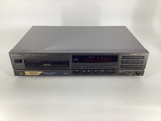 Technics SL-PG100 Single Disc Tray Compact Disc CD Player No Remote TESTED