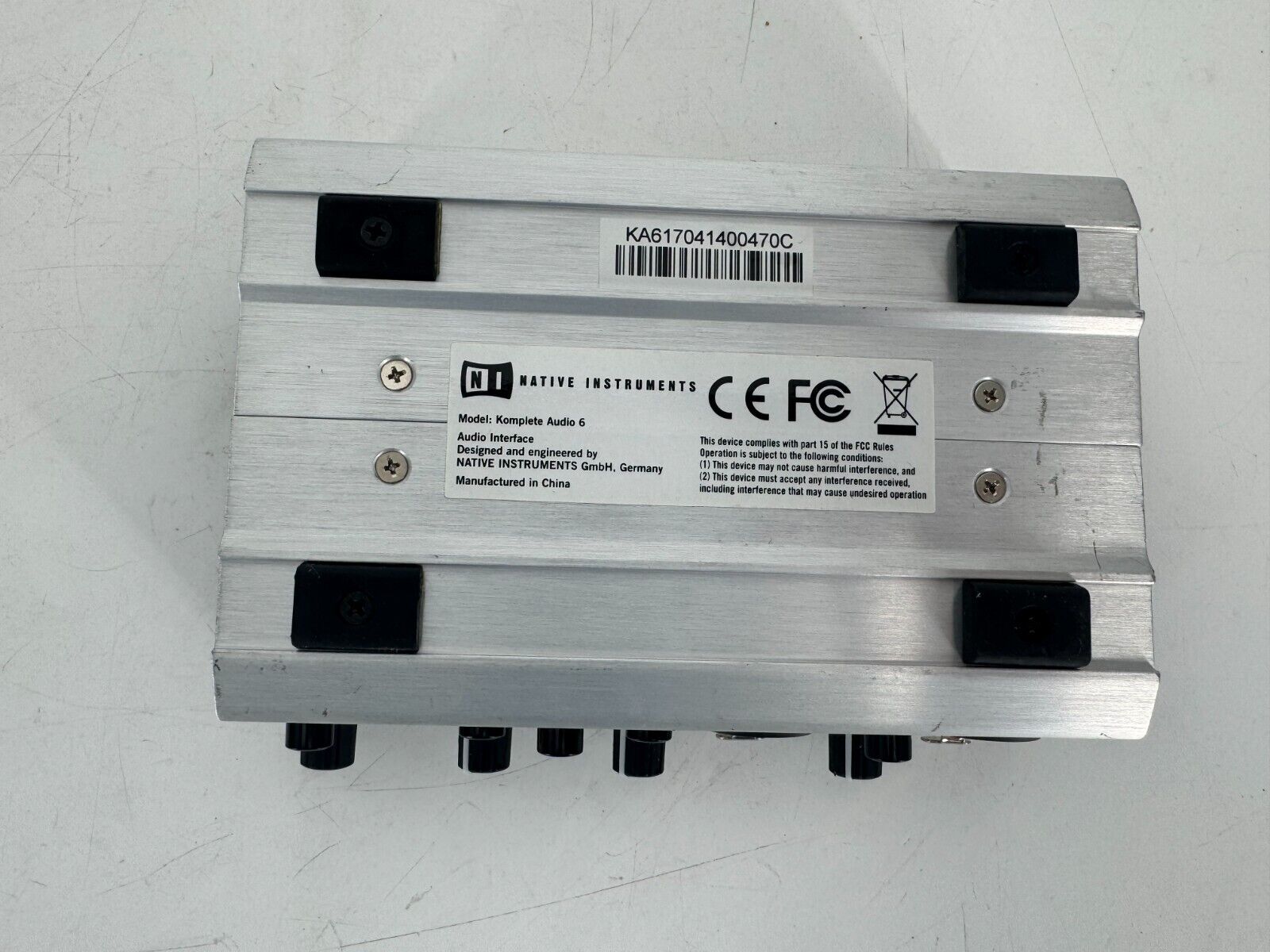 Native Instruments Komplete Audio 6 USB Audio Interface Used Tested