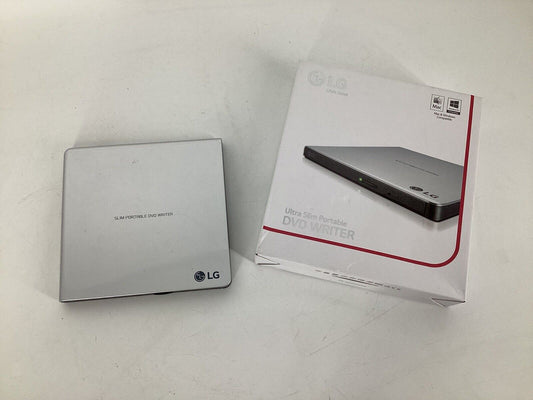 LG GP65NS60 Portable USB External DVD Burner and Drive (Silver)