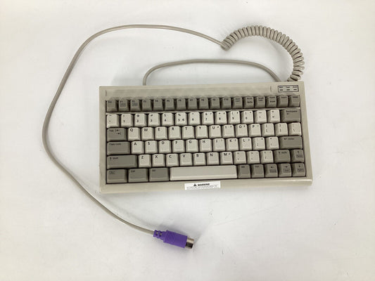 VINTAGE! BTC 5100C DIN 5 Pin Mini Compact Keyboard AT Din 6 Pin Connector