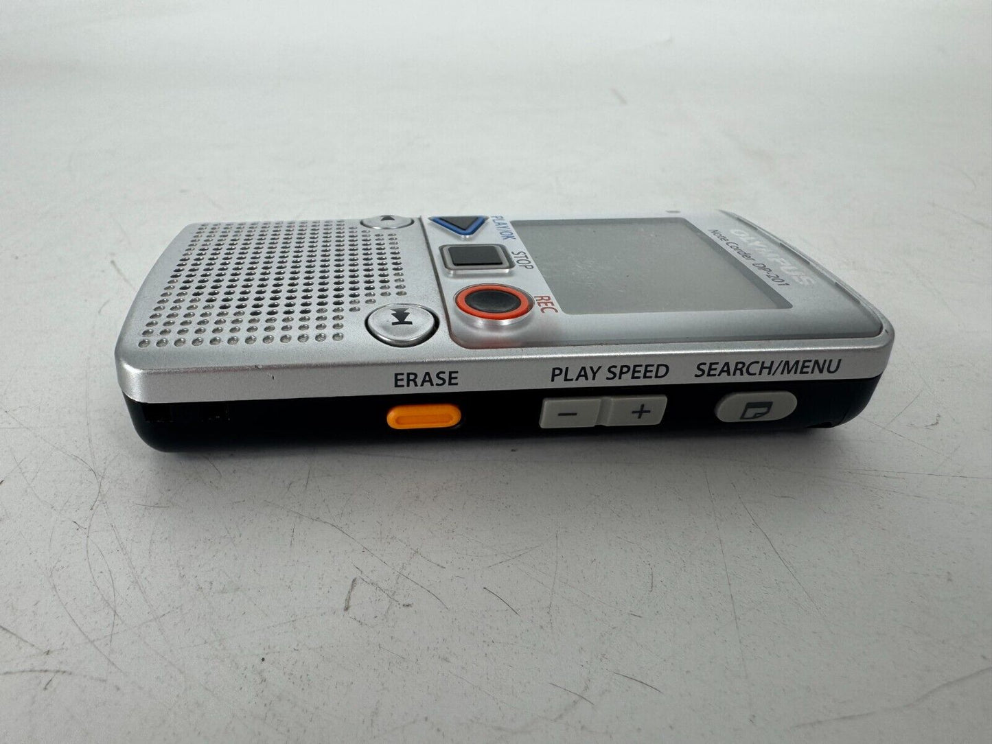 Olympus Note Corder DP-201 Digital Voice & Record Playback Tested Working